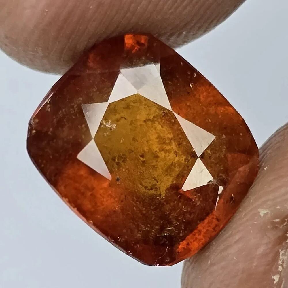 Natural Hessonite Garnet 6.90ct 11.4x9.7mm Untreated Loose